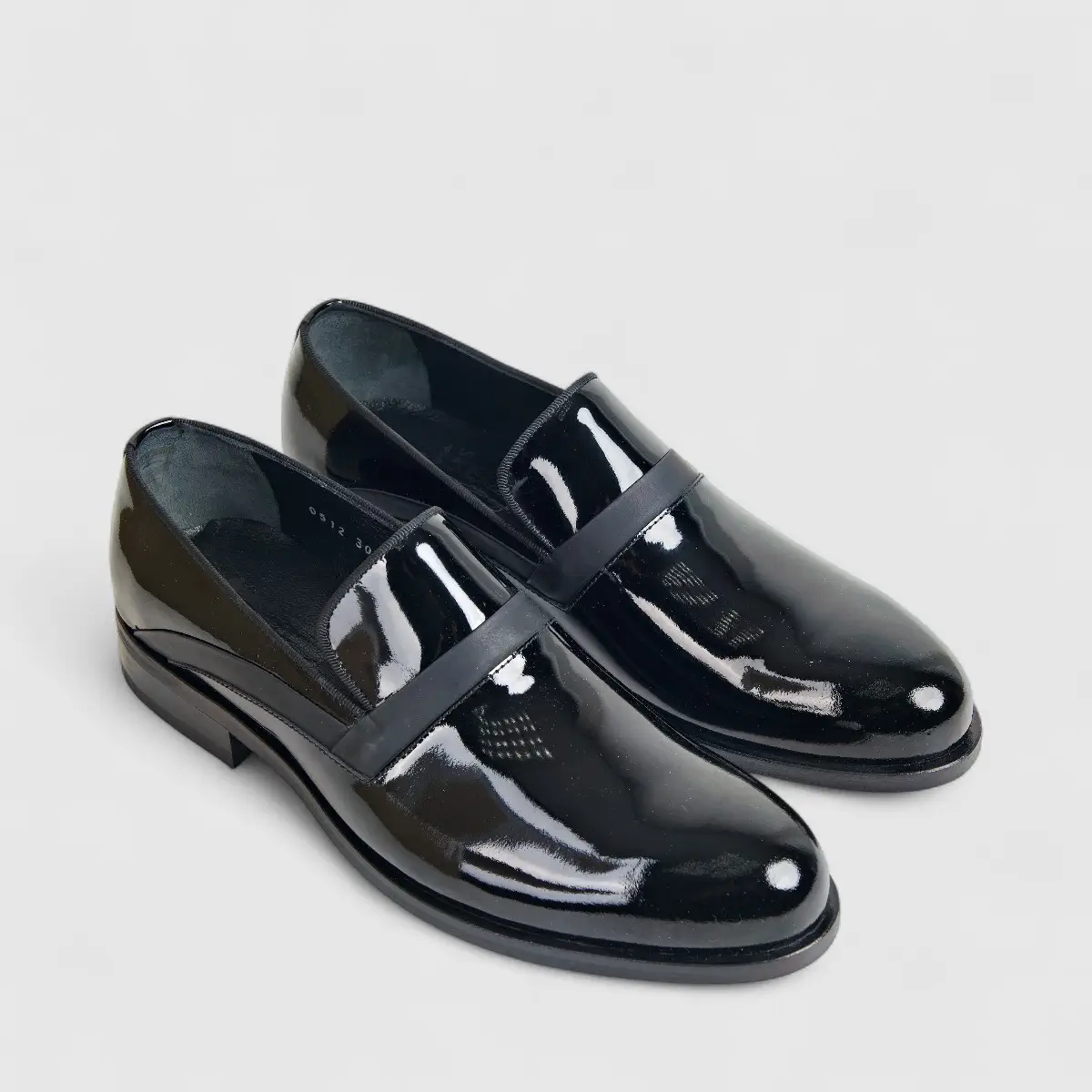 Formales Men's Leather Slip On 0512 Black FC121 - Image 2