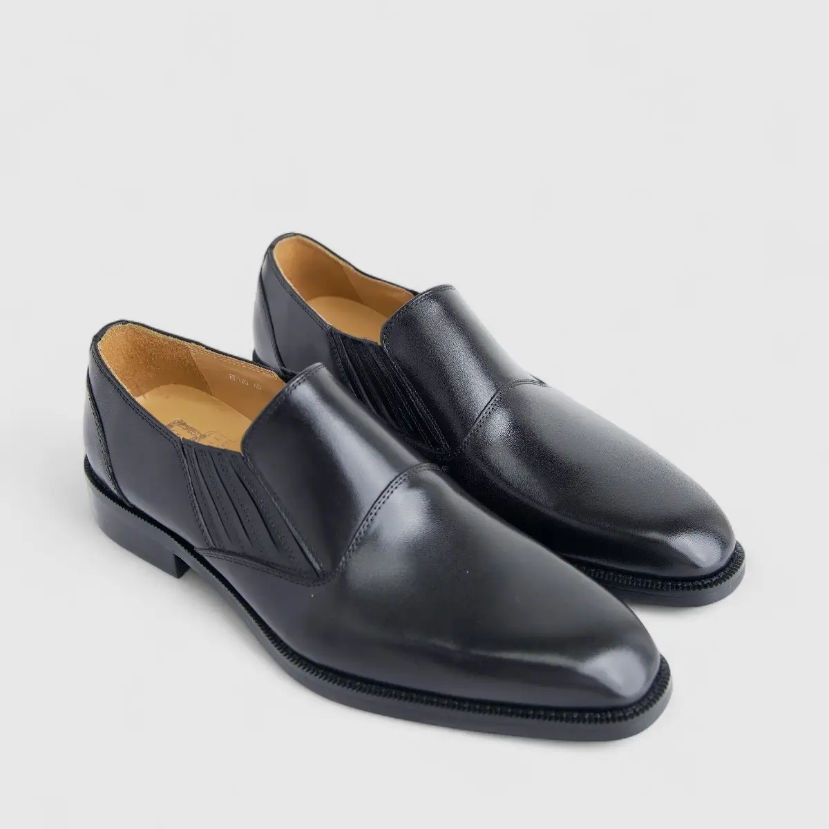 Formales Men's Leather Slip On AE5282-5322 Black EL120 - Image 2