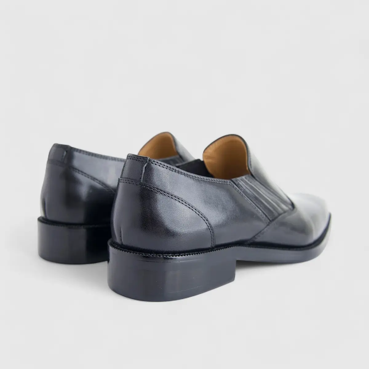 Formales Men's Leather Slip On AE5282-5322 Black EL120 - Image 3