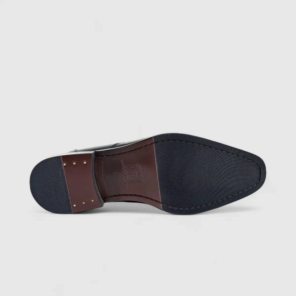 Formales Men's Leather Slip On AE5282-5322 Black EL120 - Image 4