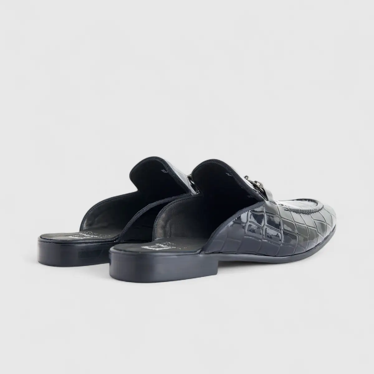Formales Men's Leather Slip On Open Back AA307Y-L12 EL133 - Image 3