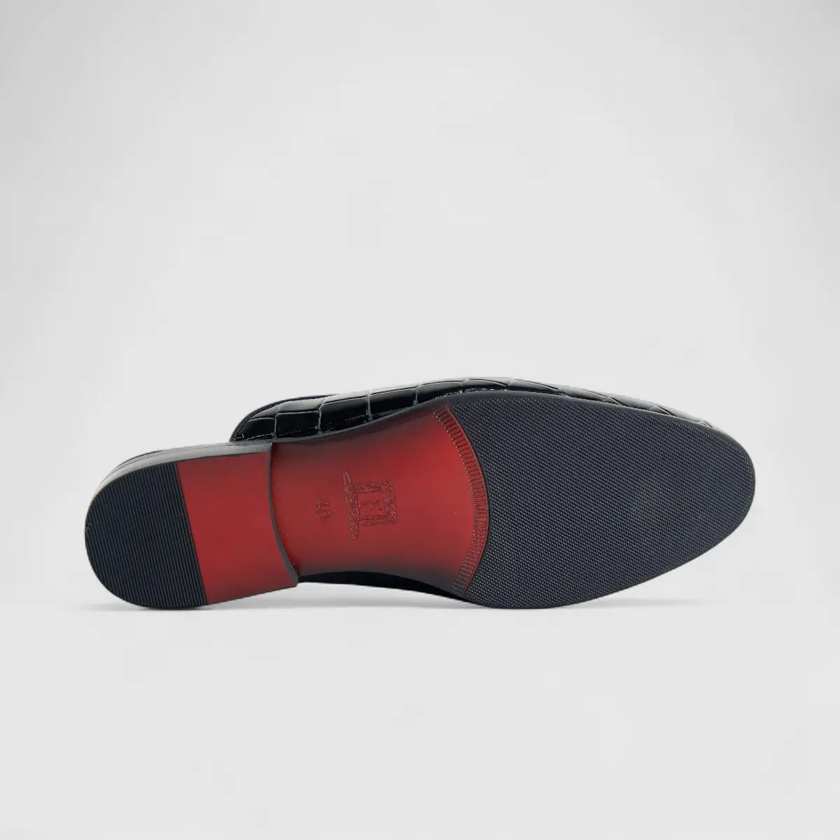 Formales Men's Leather Slip On Open Back AA307Y-L12 EL133 - Image 4