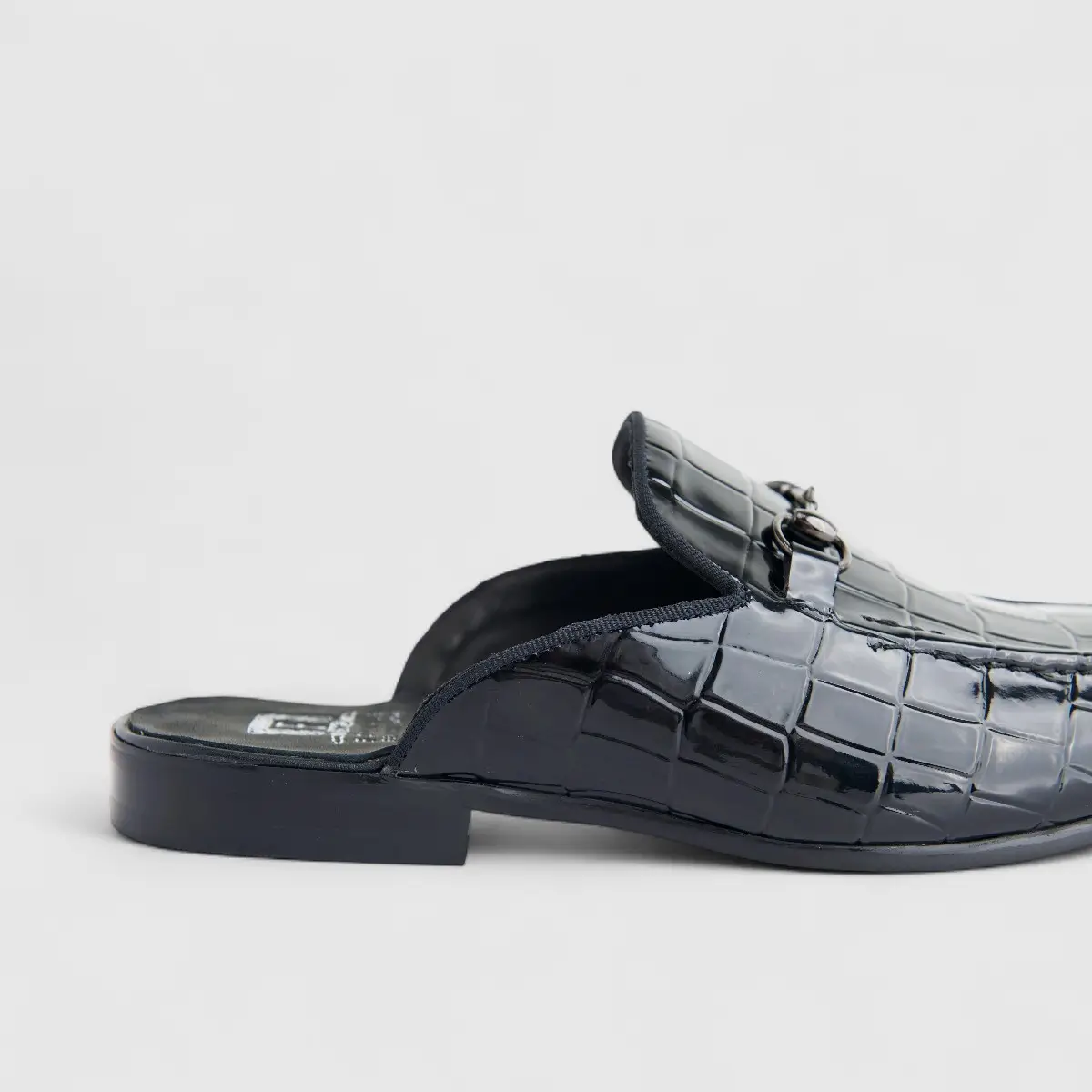 Formales Men's Leather Slip On Open Back AA307Y-L12 EL133 - Image 5