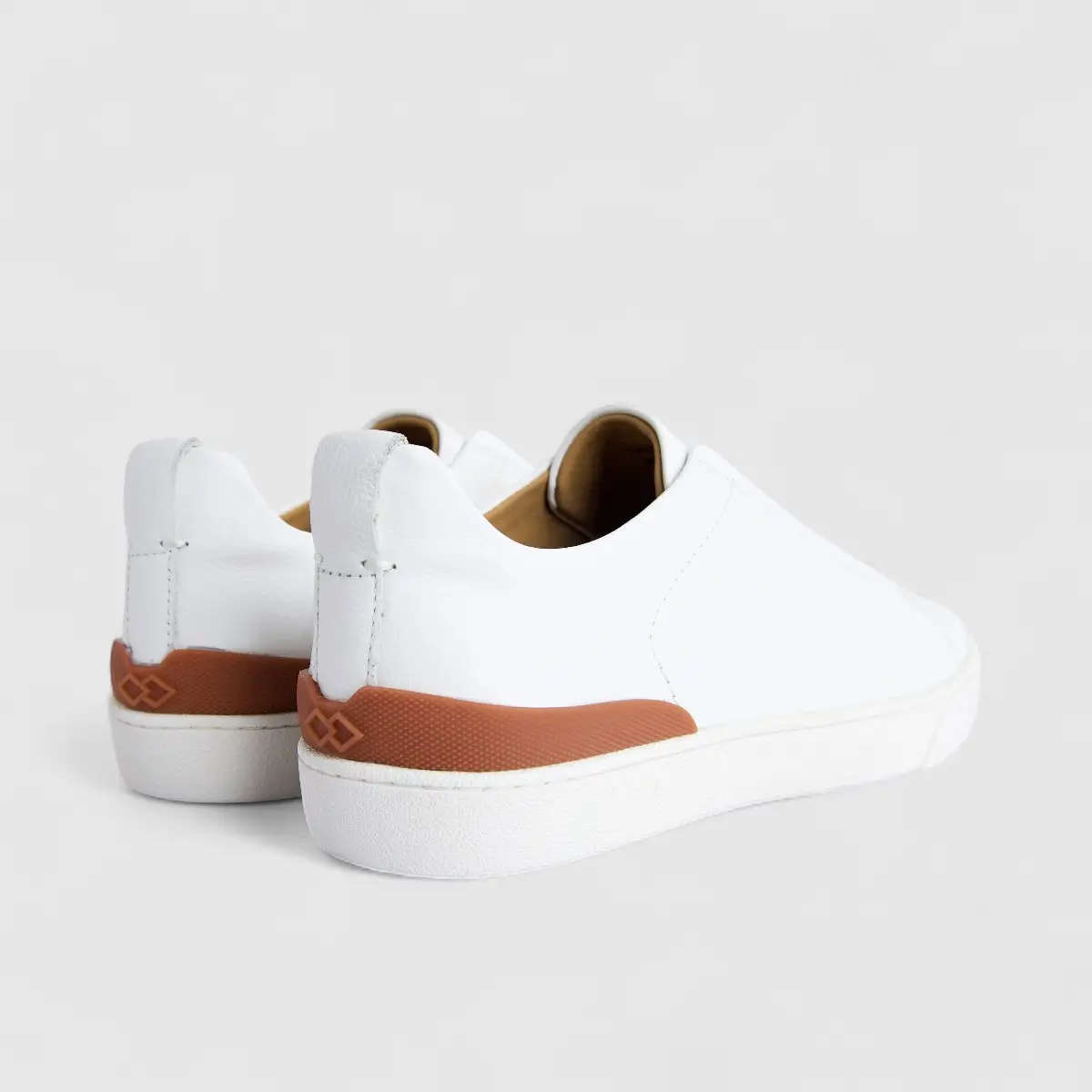 Formales Men's Leather Sneaker FM2025-826 White FK56 - Image 3