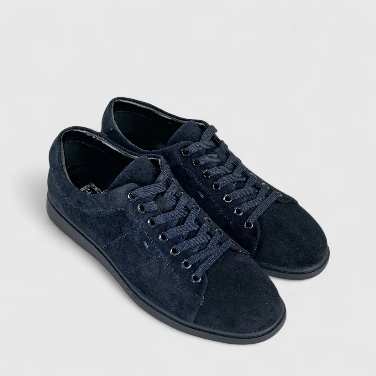 Formales Mens Suede Sneaker FM2025-847 Navy FK24 - Image 2