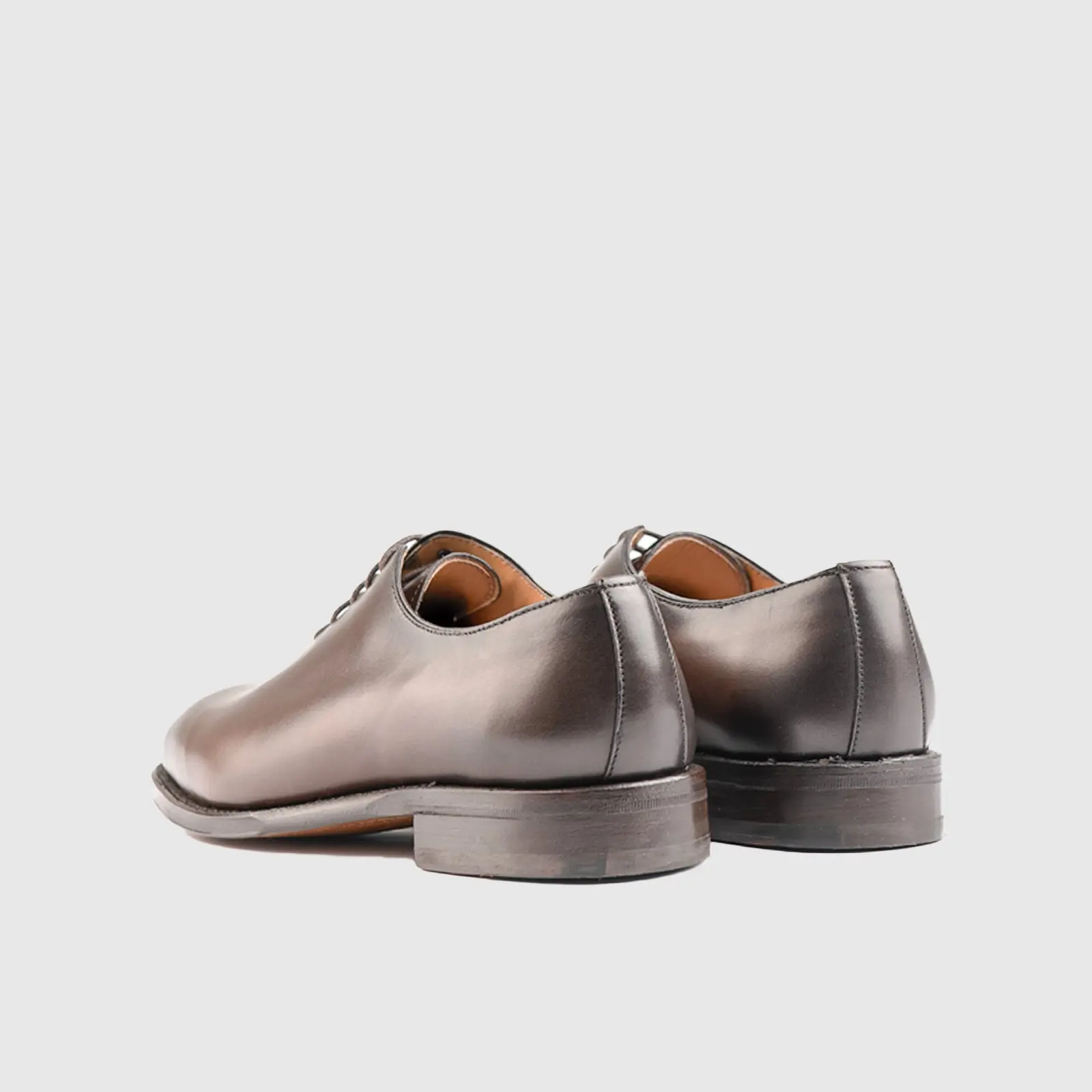 Goodyear Welt Plain Toe Oxfords 5216 Brown - Image 3