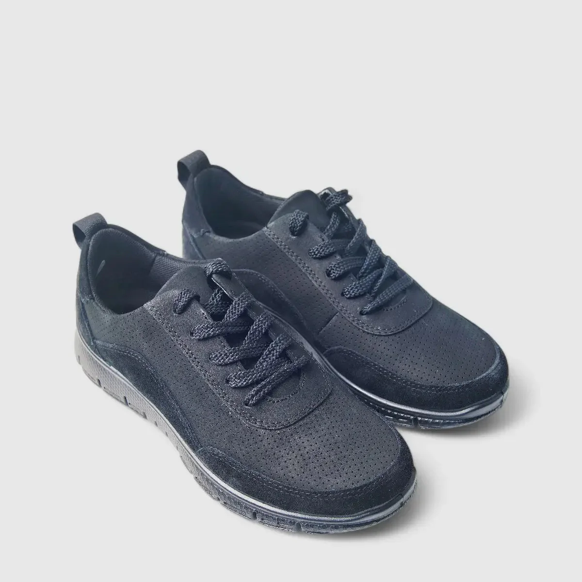 Hotter Gravity 2 Comfort Sneaker Black - Image 2