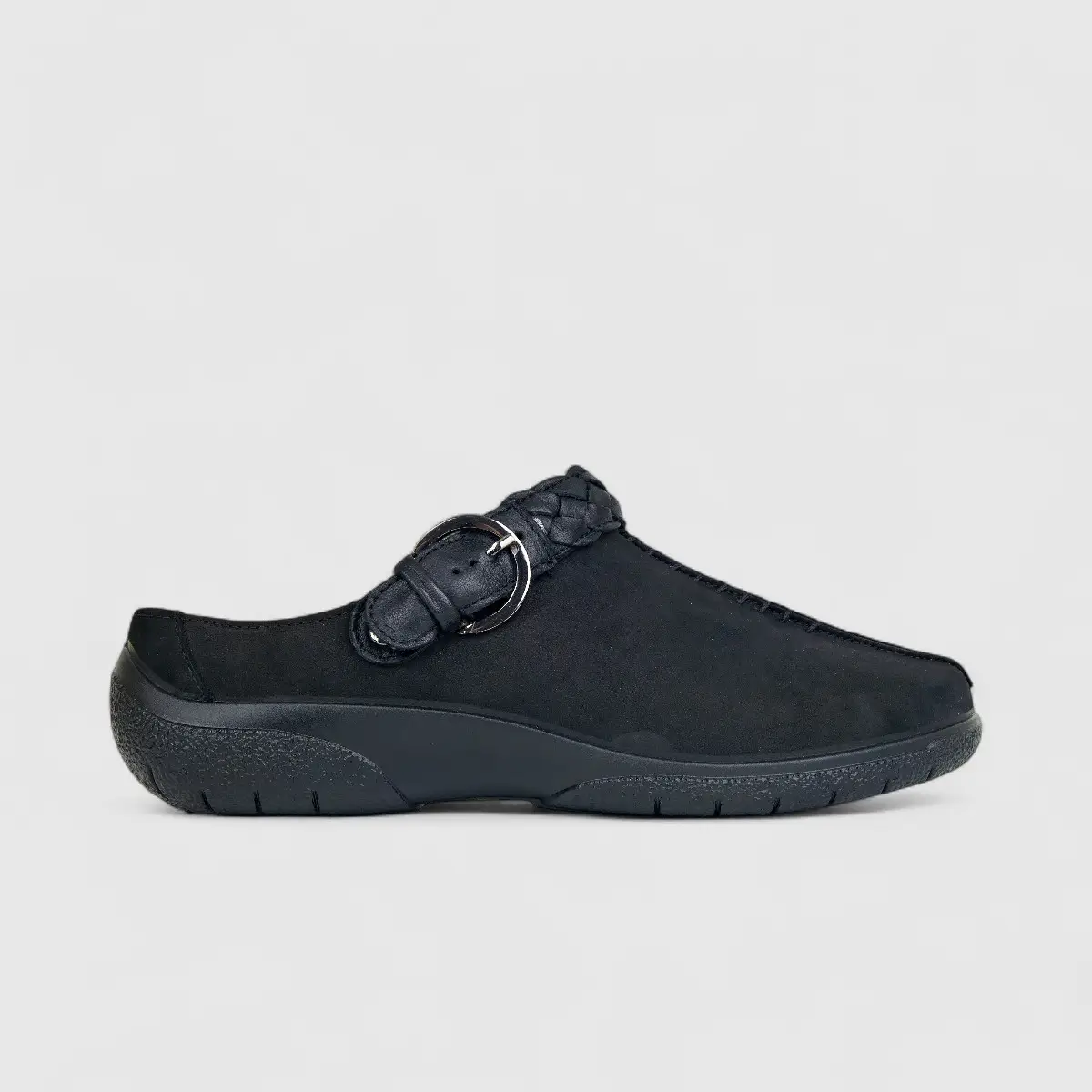 Hotter Ladies Comfort Clog Magical Black HT74