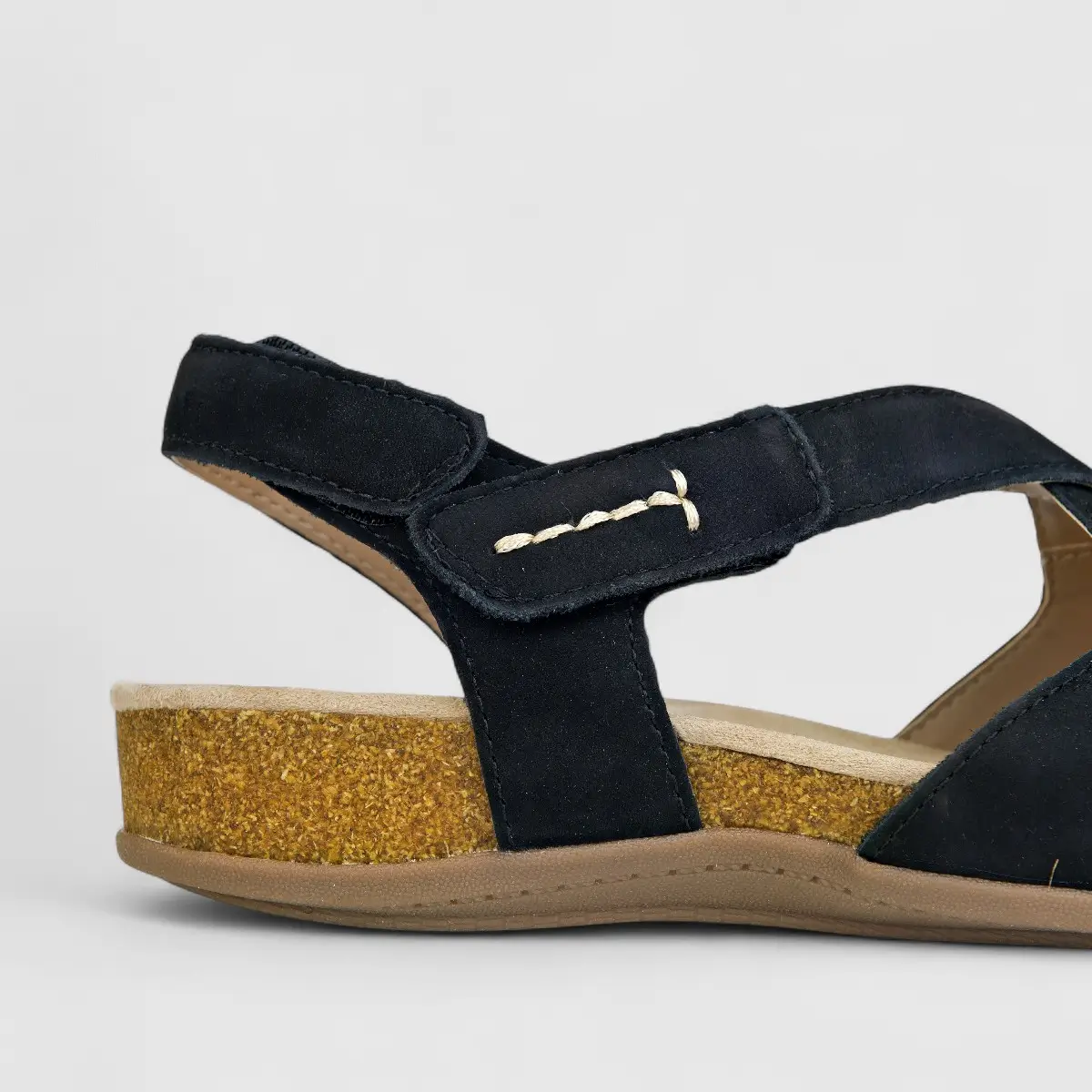 Hotter Ladies Comfort Sandal Catskill 2 Black HT78 - Image 5