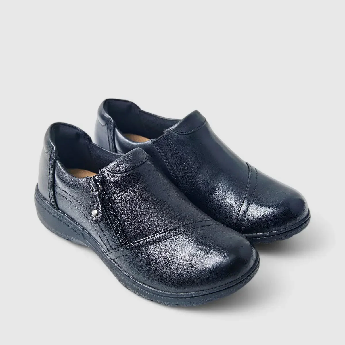 Hotter Lope Comfort Shoe Black - Image 2