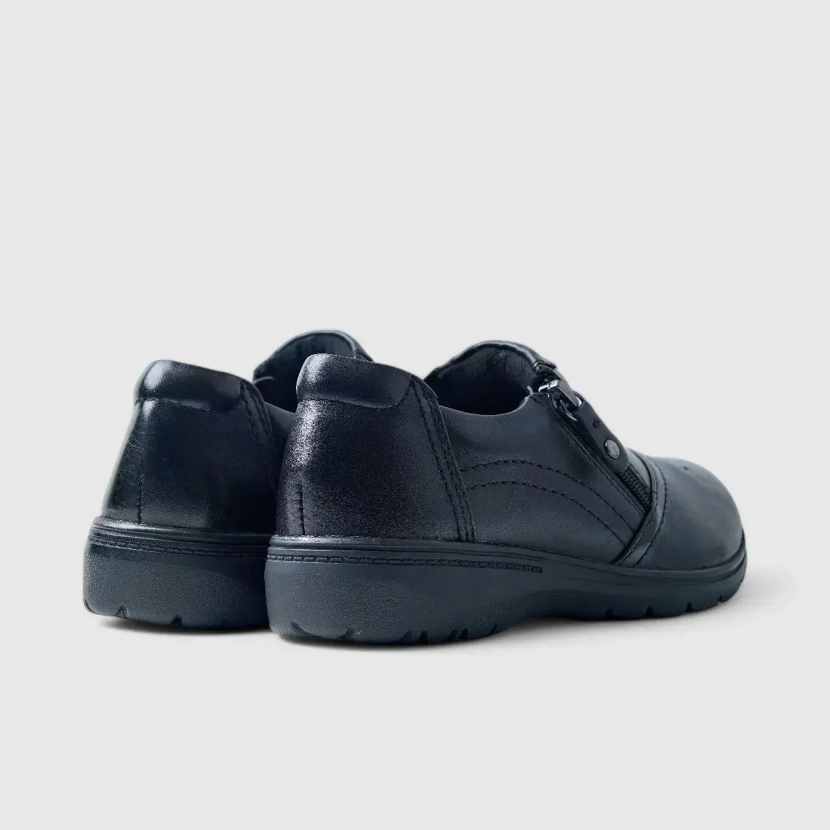 Hotter Lope Comfort Shoe Black - Image 3