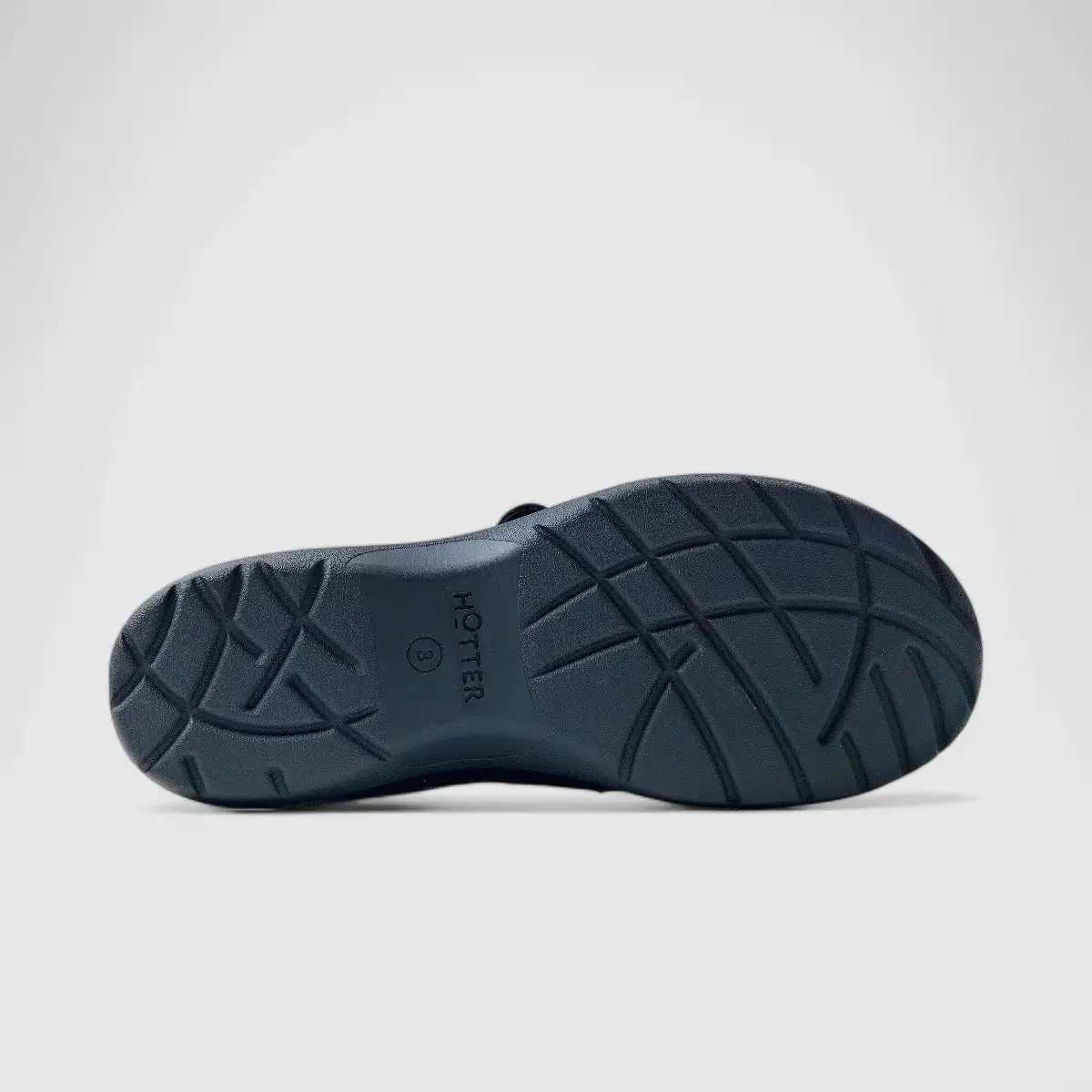 Hotter Lope Comfort Shoe Black - Image 4