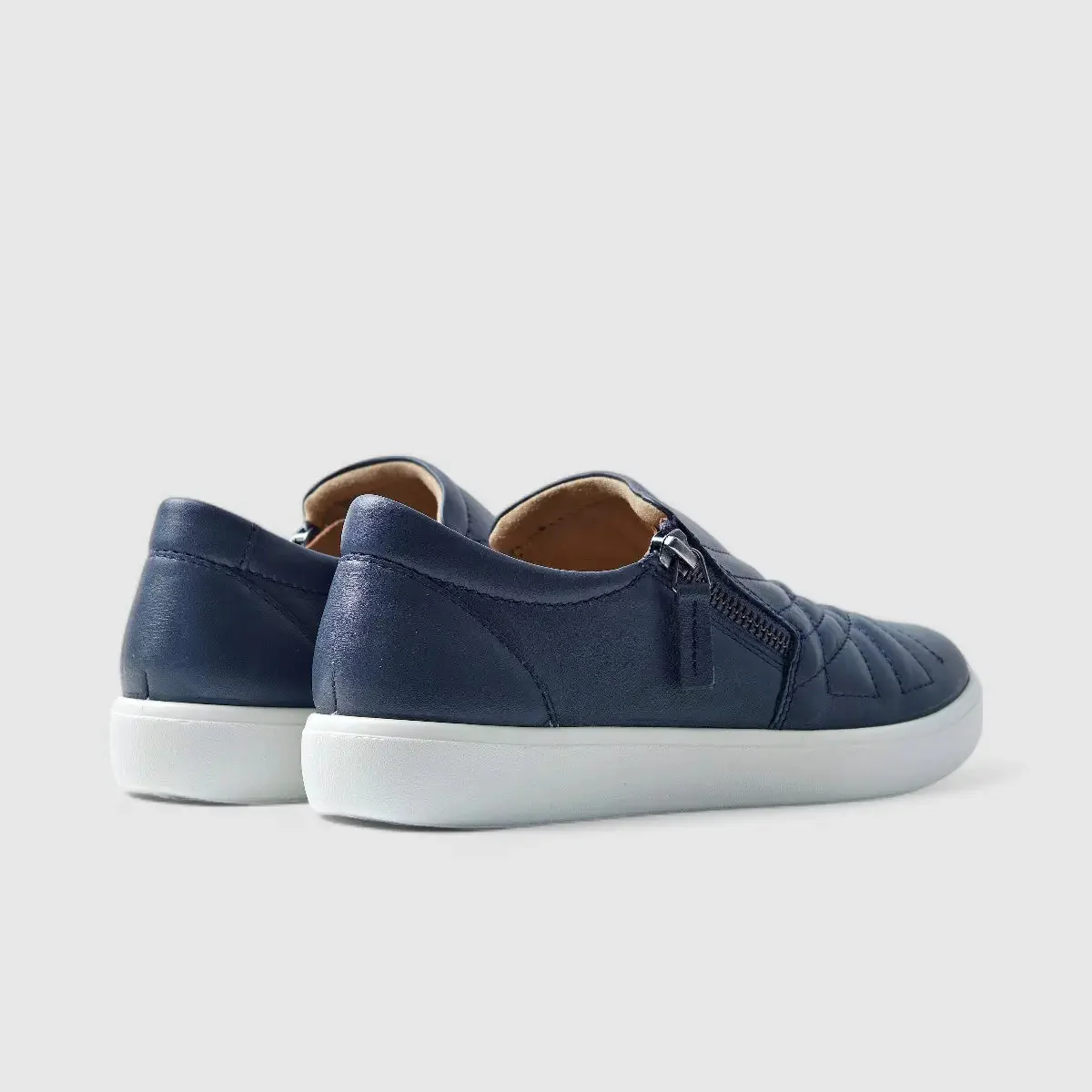 Hotter Poppy Slip On Comfort Sneaker Navy - Image 3