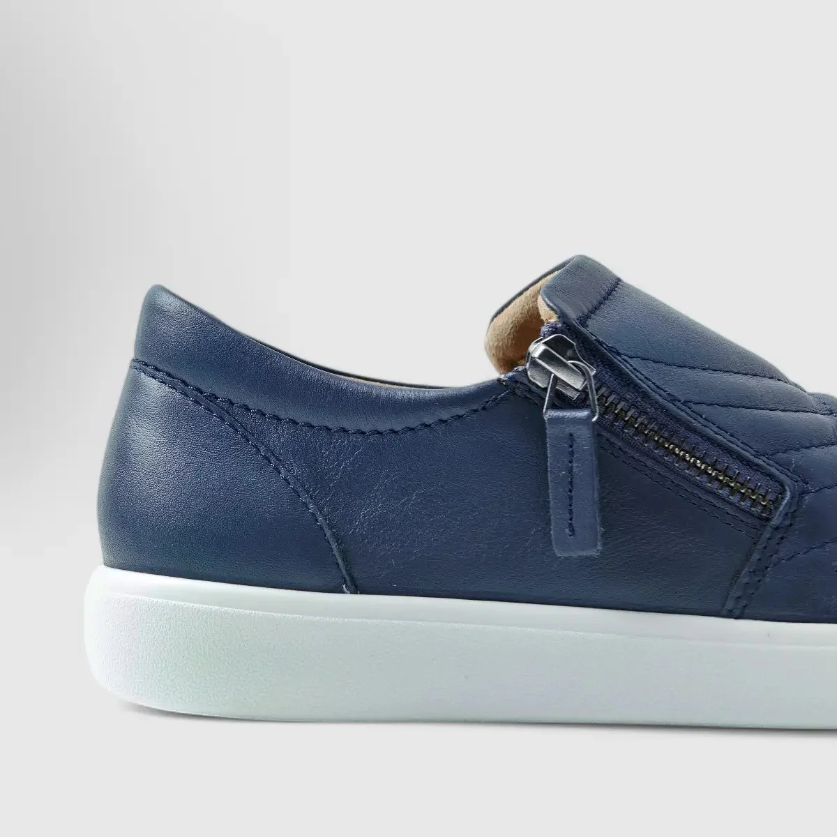 Hotter Poppy Slip On Comfort Sneaker Navy - Image 5