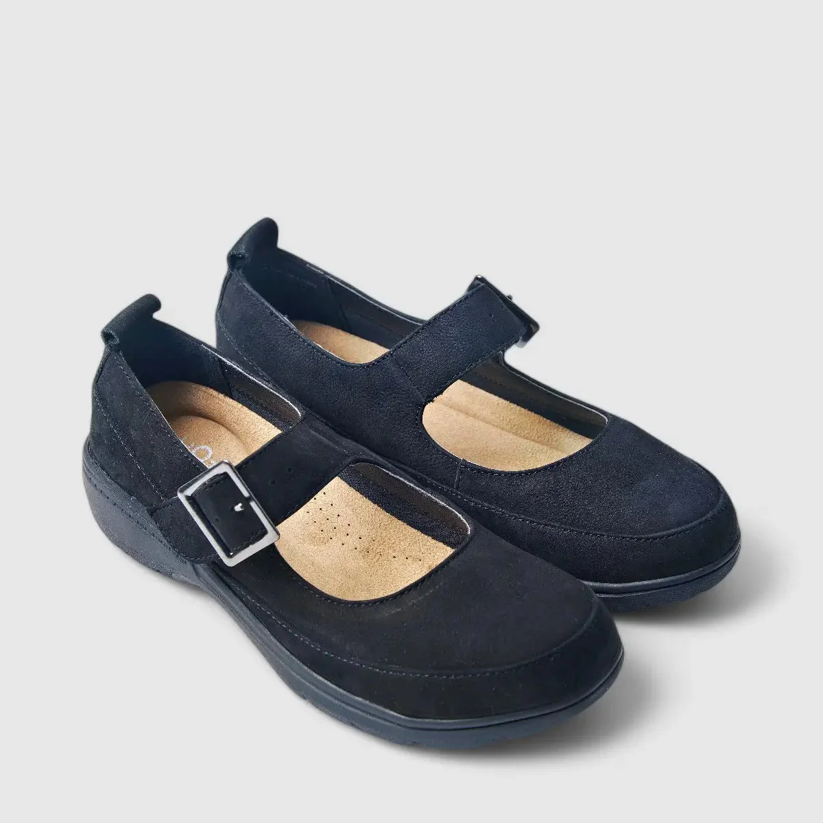 Hotter Verity Comfort Shoe Black - Image 2