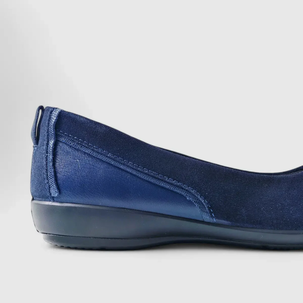 Hotter Wren Comfort Slip On Navy - Image 5