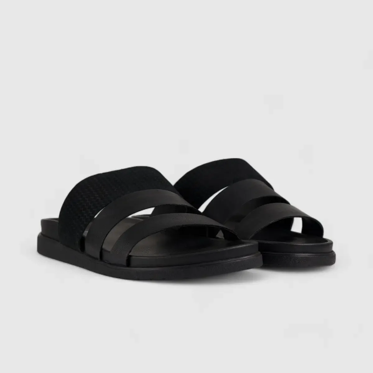 Hp Channing Comfort Slide Sandal Black 00868 HP225 - Image 2