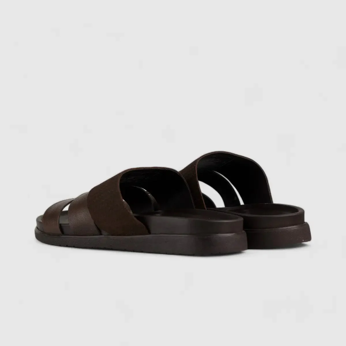 Hp Channing Comfort Slide Sandal Brown 00868 HP224 - Image 3