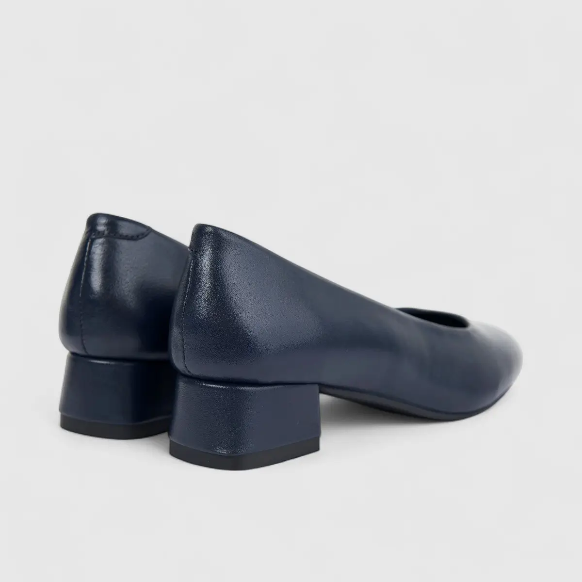 HP Ladies Comfort Block Heel HPL01462 Calypso Navy HL277 - Image 3