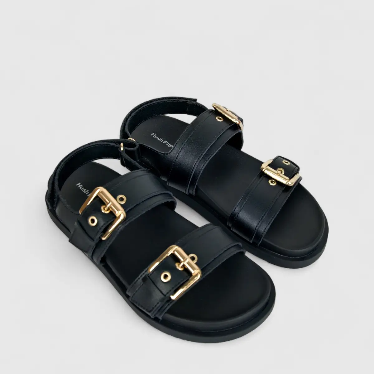 HP Ladies Comfort Sandal Geneva HPL01448 Black HL262 - Image 2