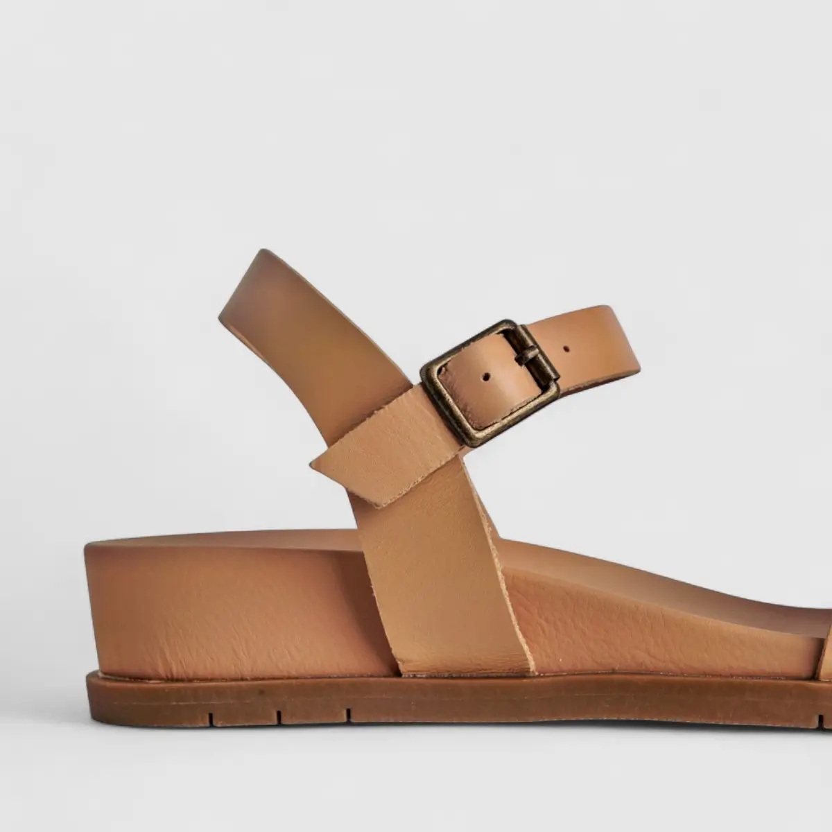 HP Ladies Comfort Sandal Graice HPL01372 Nude HL256 - Image 5