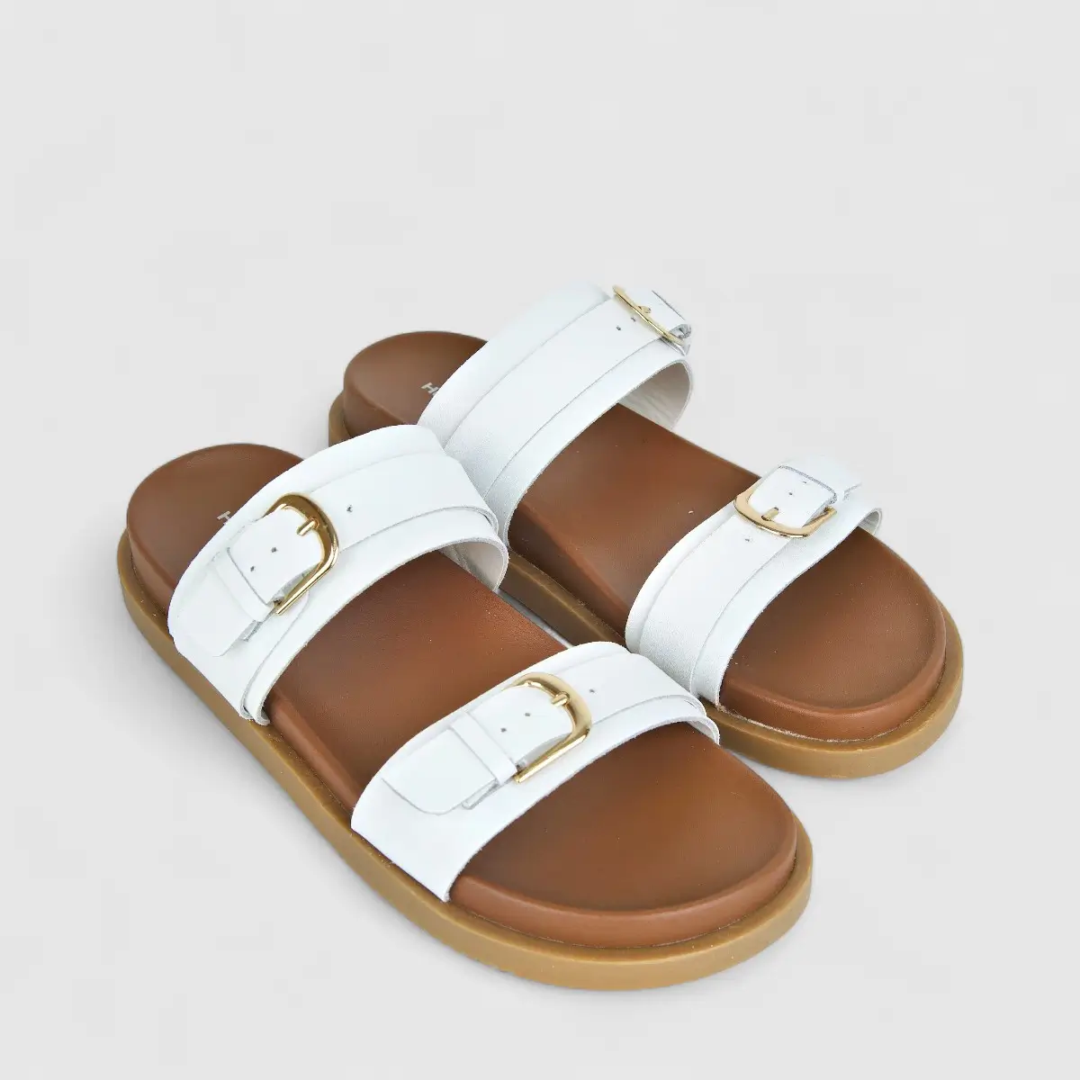 HP Ladies Comfort Sandal Hadley HPL01449 White HL261 - Image 2