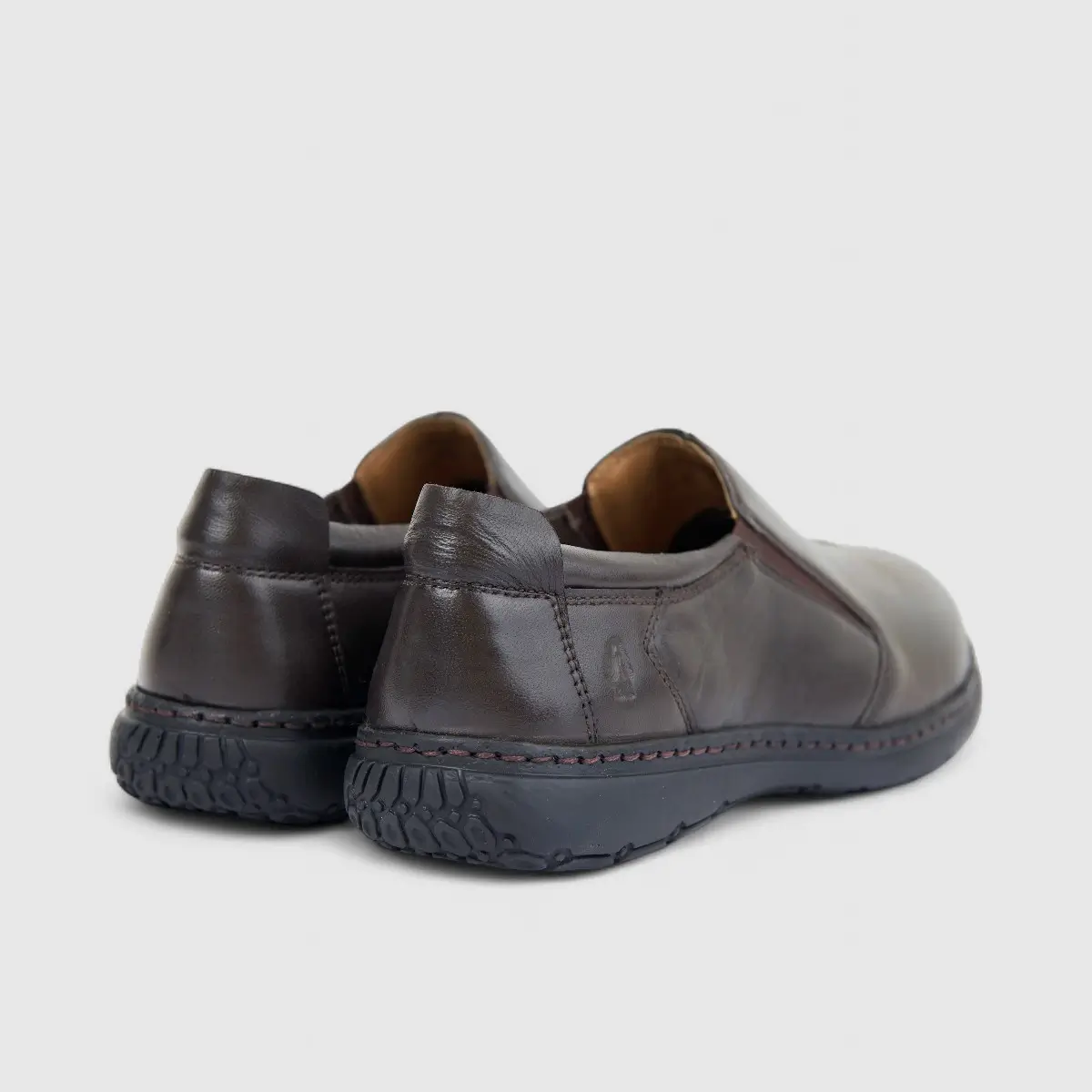 HP Ladies Comfort Slip On Shoe HPL01497 Morgana Brown HL279 - Image 3