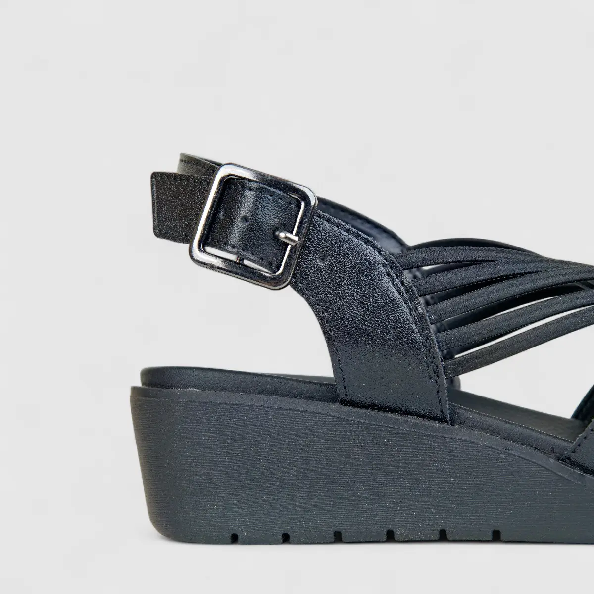 HP Ladies Comfort Wedge Everley HPL01444 Black HL263 - Image 5