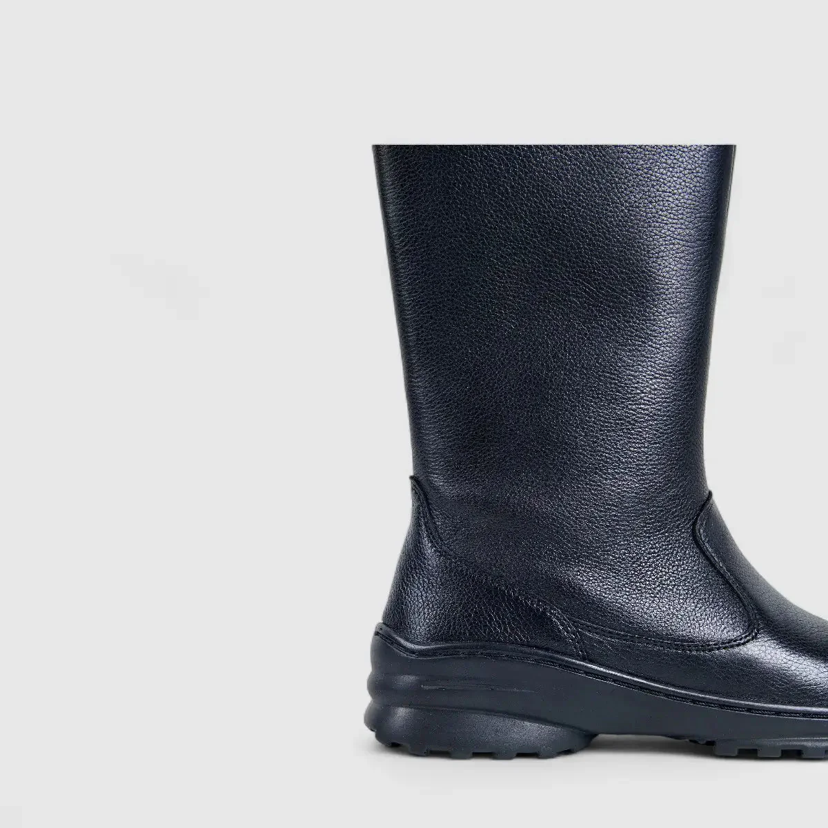 Hush Puppies Anastasia Leather Boot Black 01416 DB29 - Image 5