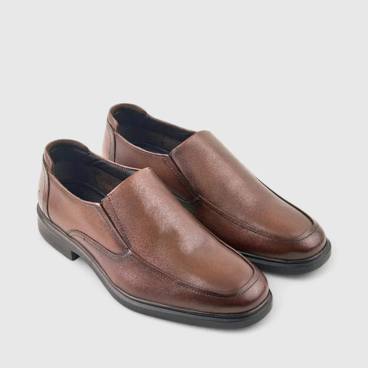 Hush Puppies Jerry Slip On Tan 00922 HP252 - Image 2
