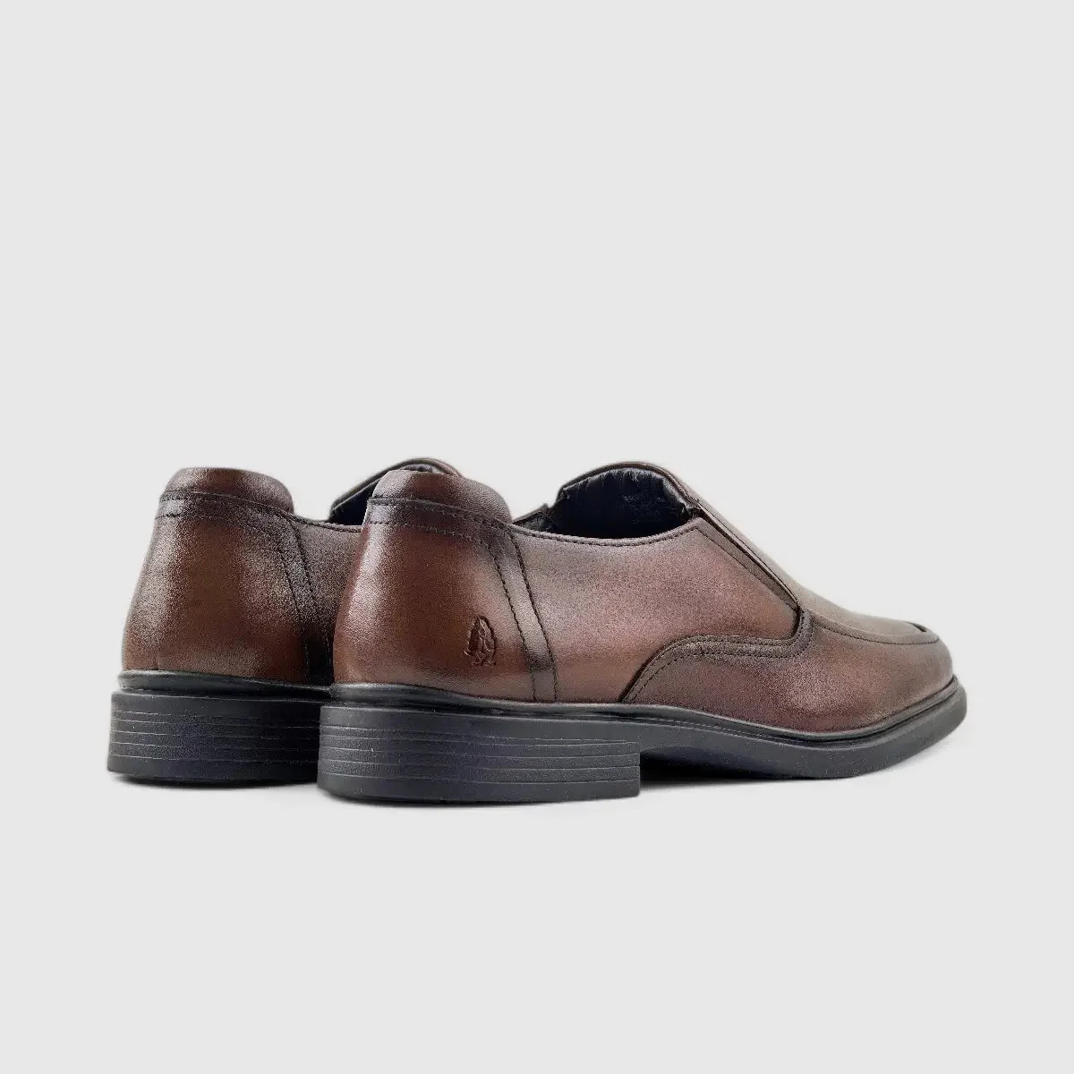 Hush Puppies Jerry Slip On Tan 00922 HP252 - Image 3