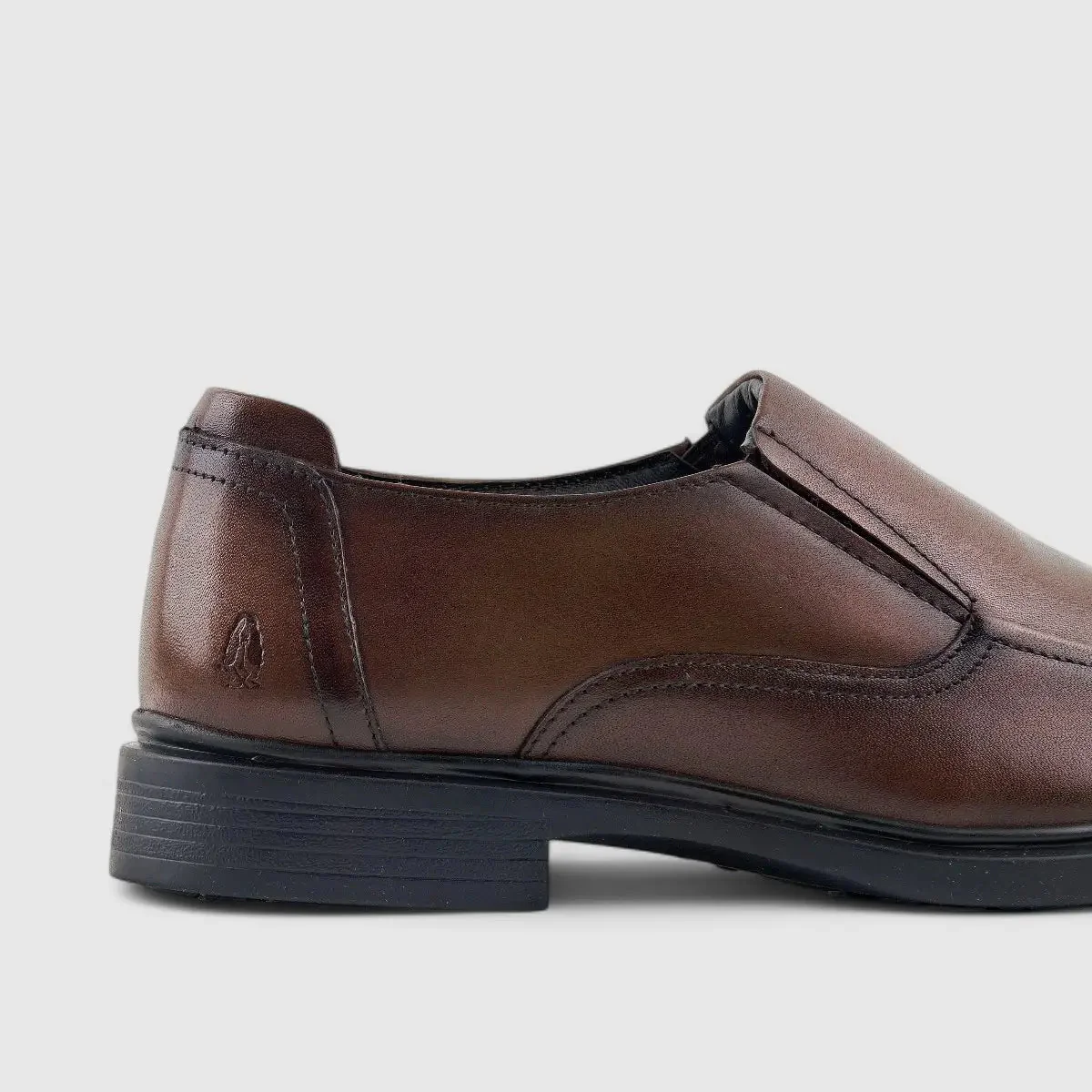Hush Puppies Jerry Slip On Tan 00922 HP252 - Image 5