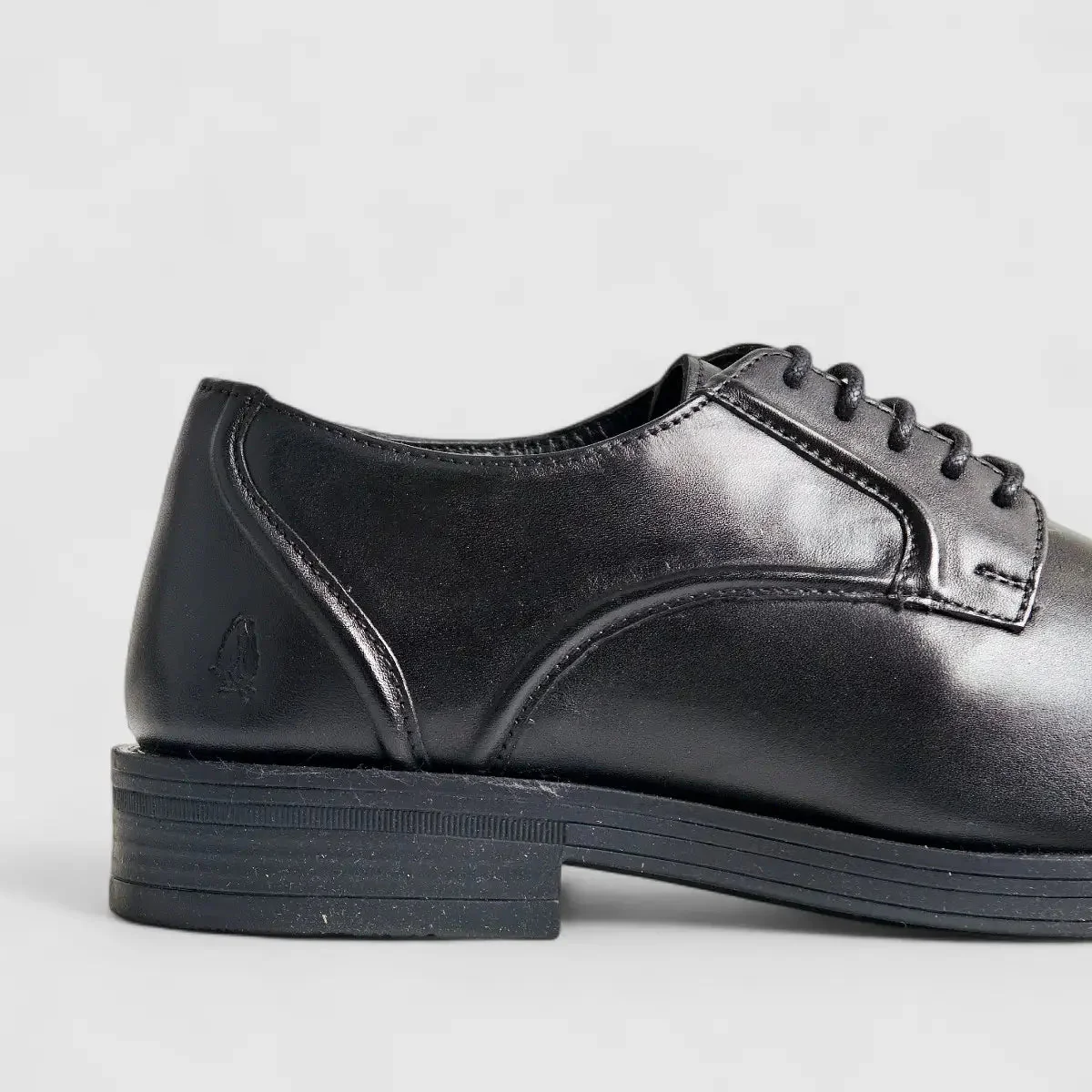 Hush Puppies Maradona Lace Up Black 00924 - Image 5