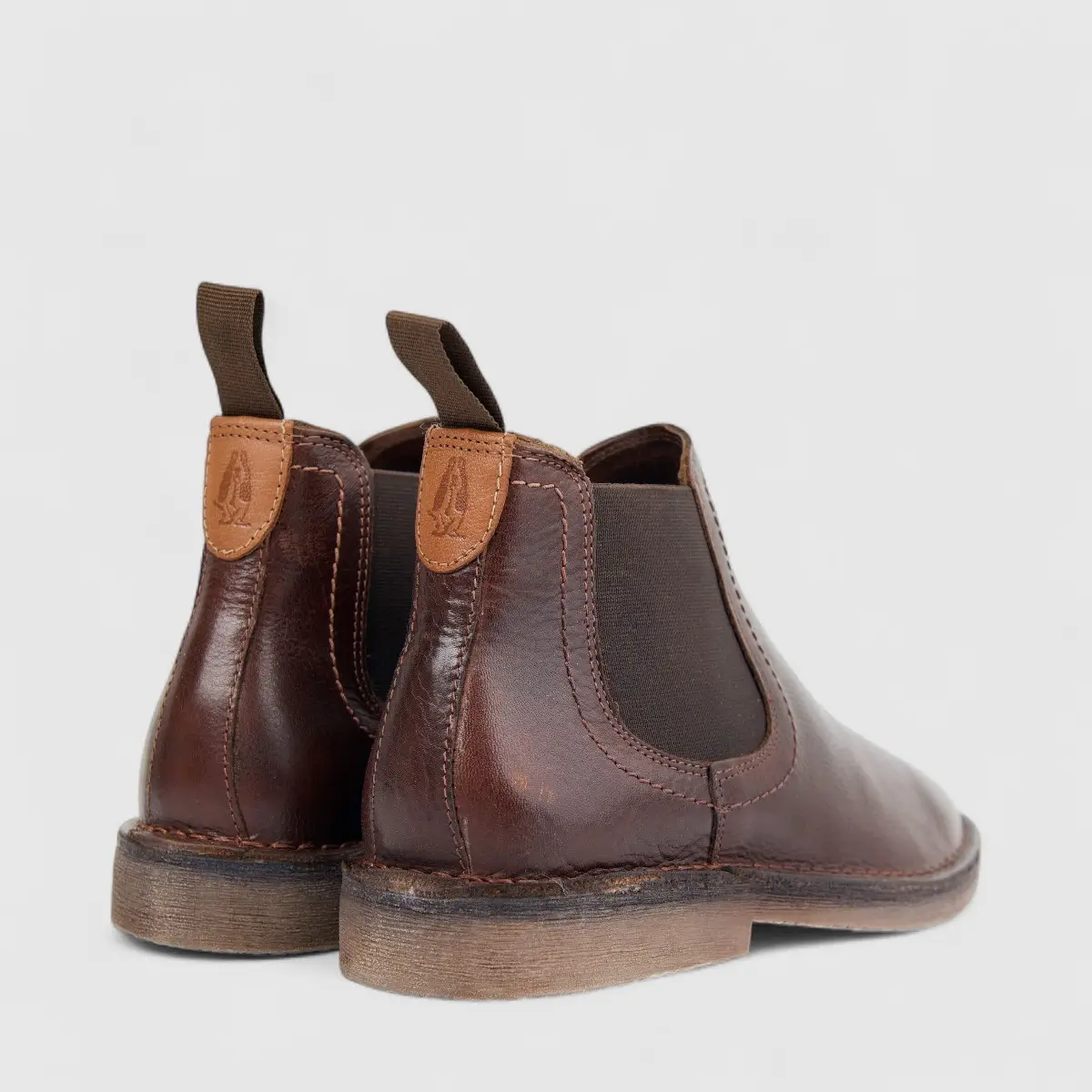 Hush Puppies Men's Chelsea Boot HPM00724 Danny II Tan HP294 - Image 3