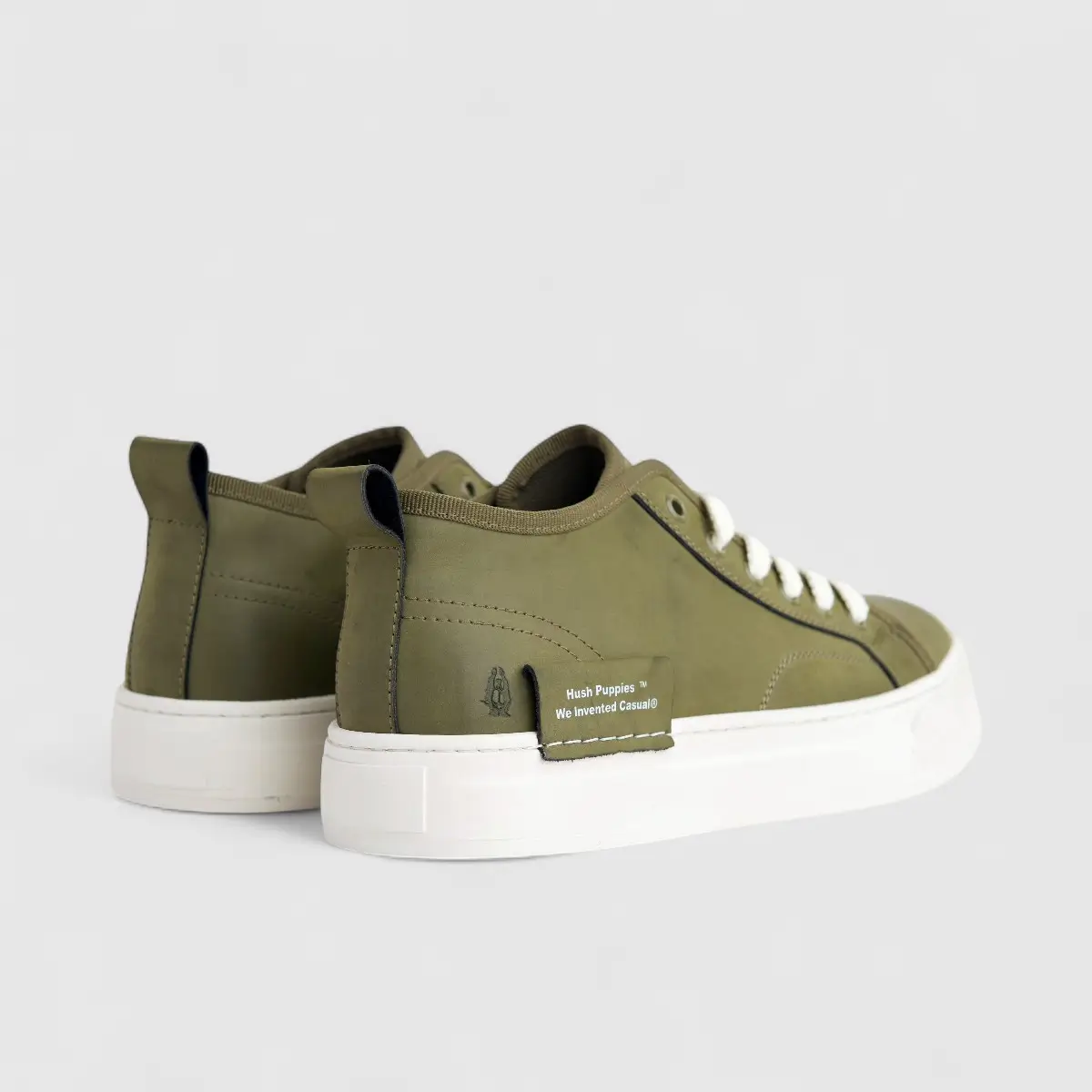 Hush Puppies Men's Comfort Casual Sneaker HPM00997 Alistair Dried Herb HP288 - Image 3