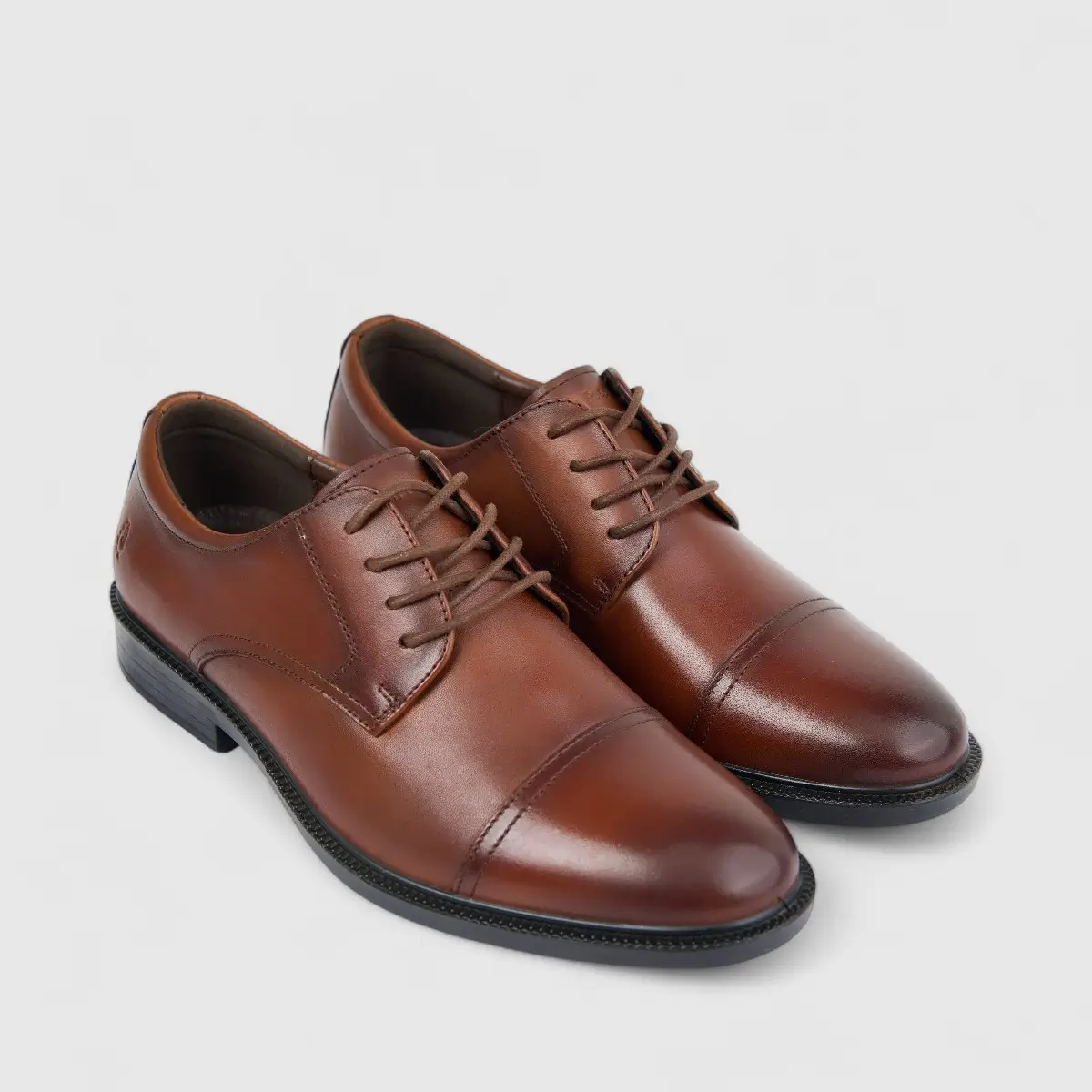 Hush Puppies Men's Lace Up HPM01004 Reggie Dark Tan HP291 - Image 2