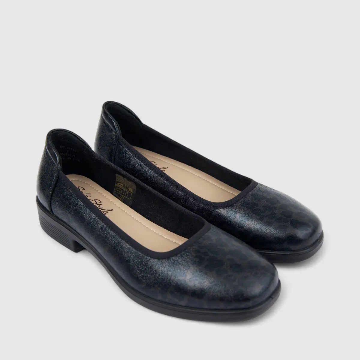 Hush Puppies Soft Style Ladies Comfort Pump Tamatha SSL01615 Black SS338 - Image 2