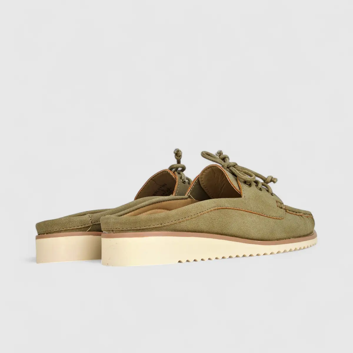 Hush Puppies Soft Style Ladies Comfort Mule Tonicia SSL01589 Ecru SS309 - Image 3