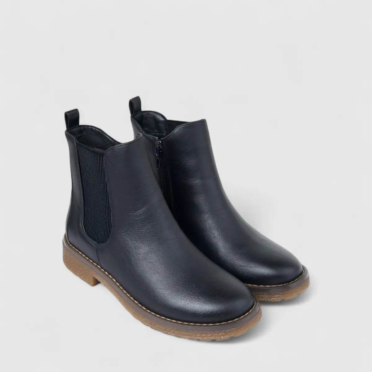 Hush Puppies Soft Style Soft Belinda Ladies Chelsea Boot SSL01514 Black DK2 - Image 2