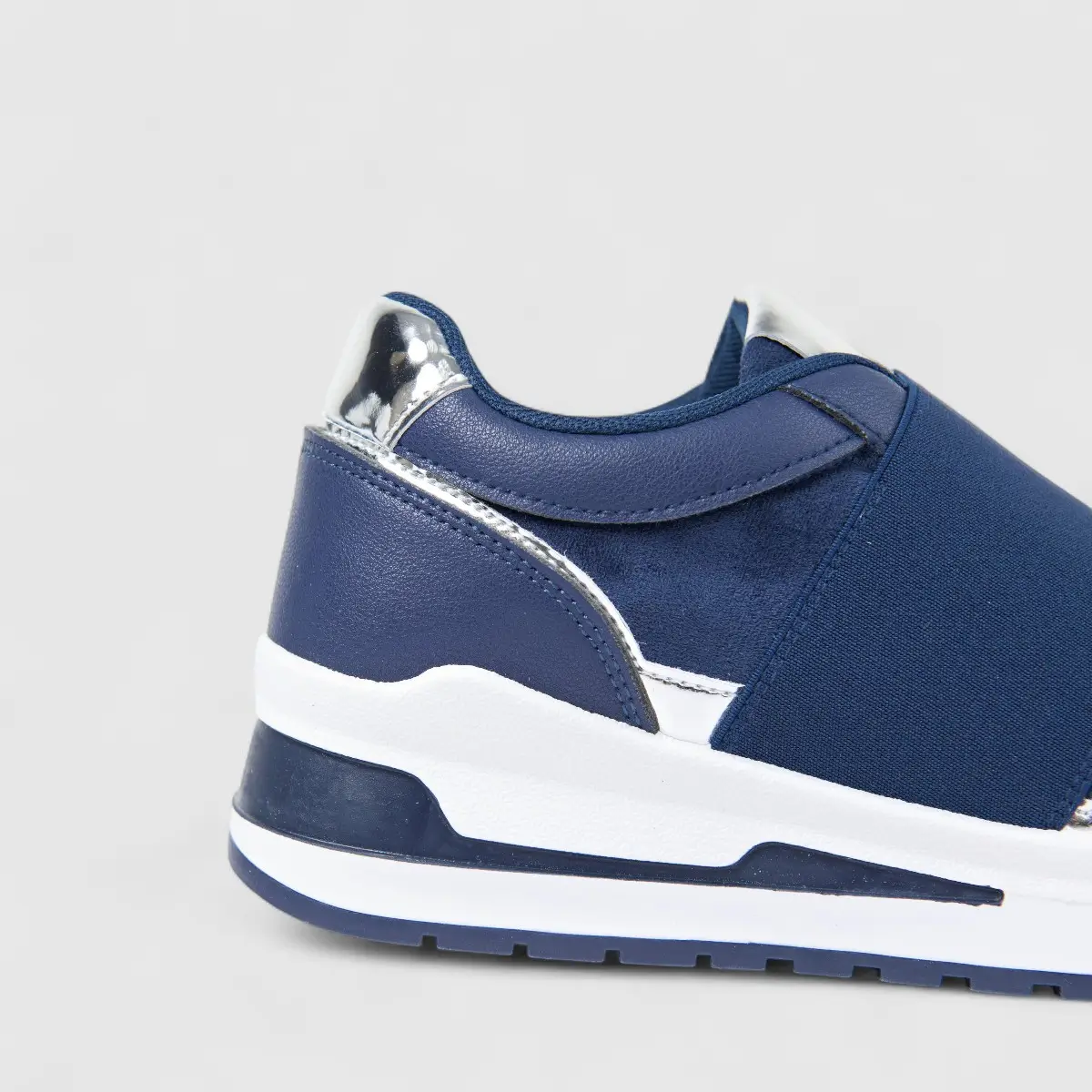 Hush Puppies Soft Style Soft Patricia Ladies Sneaker SSL01602 Navy SS346 - Image 5