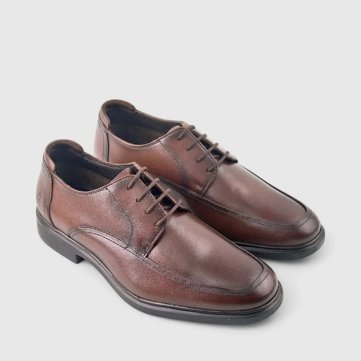 Hush Puppies Thorpe Lace Up Brown 00921 HP255 - Image 2