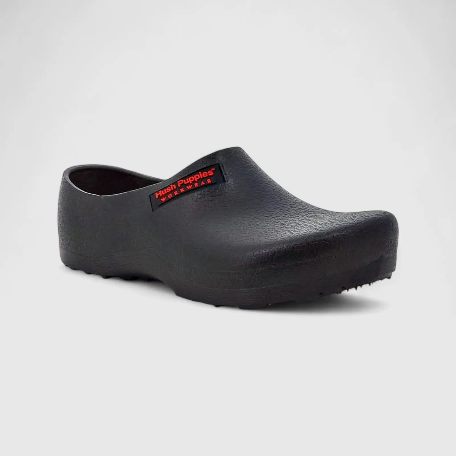 Hush Puppies Unisex Workwear HPU02212 Black Clogs - Image 2