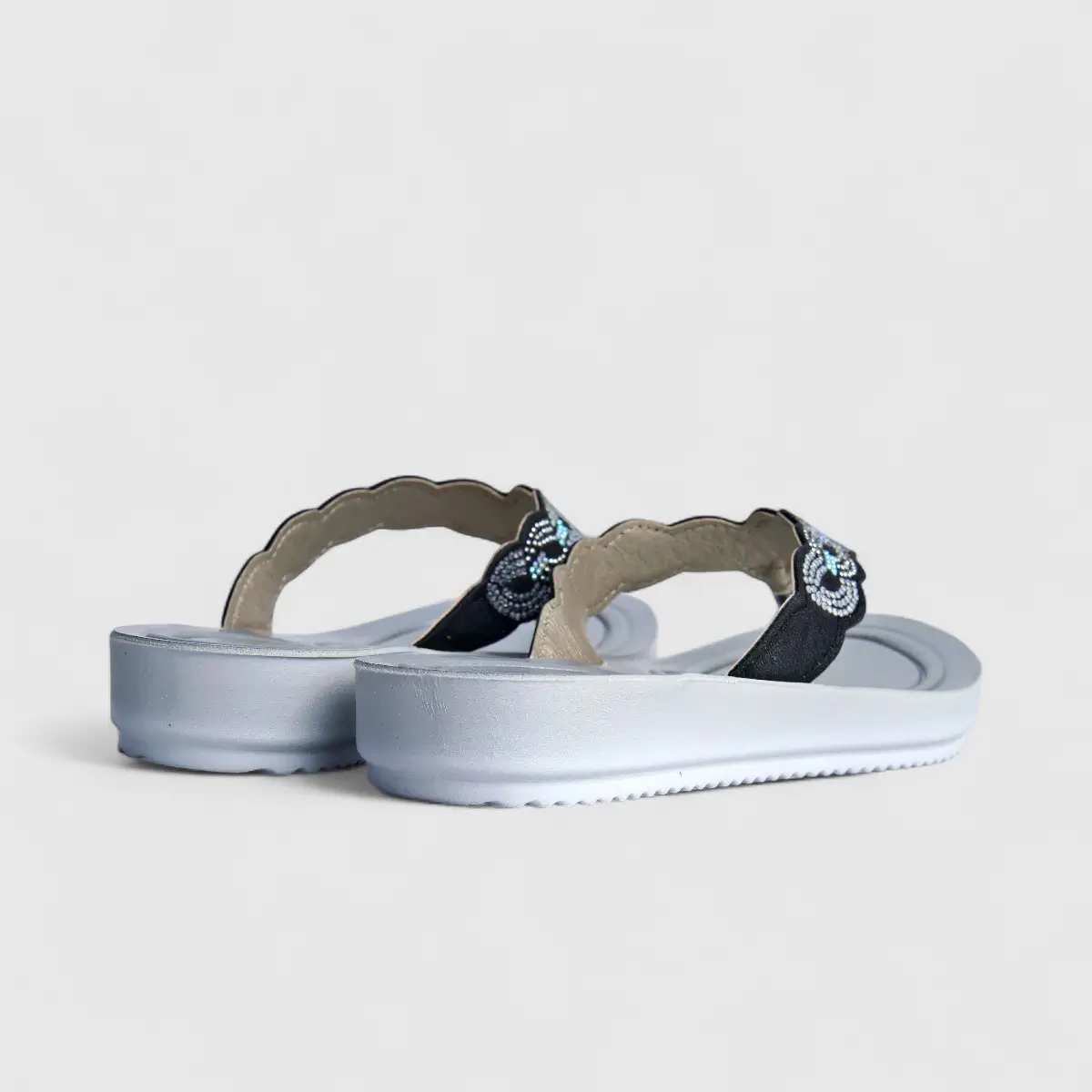 Inblu Ladies Comfort Sandal BM000071 Black AL34 - Image 3