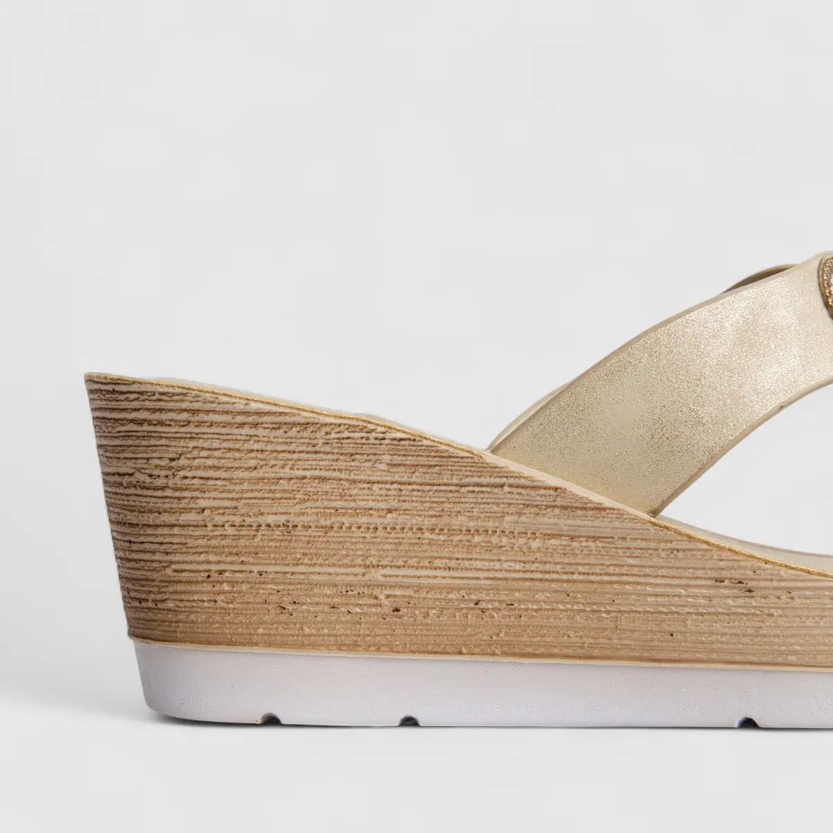 Inblu Ladies Comfort Sandal EL000035 Sand AL46 - Image 5