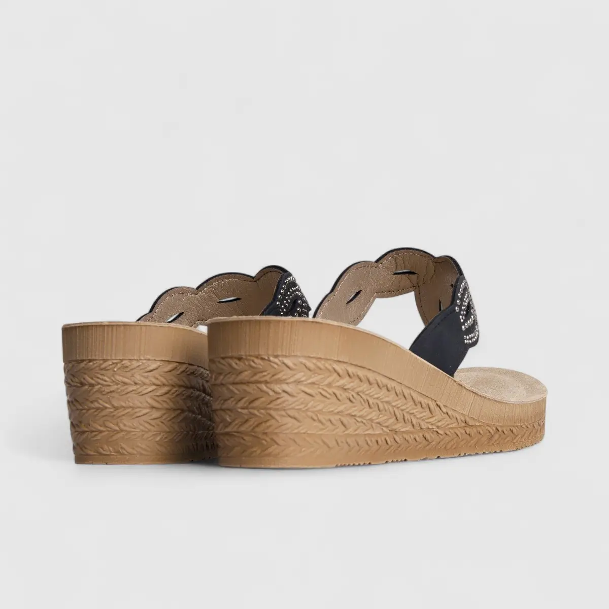 Inblu Ladies Comfort Sandal GO000015 Black AL32 - Image 3