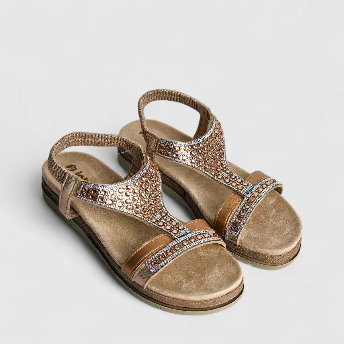 Inblu Ladies Comfort Sandal SA000052 Copper AL40 - Image 3