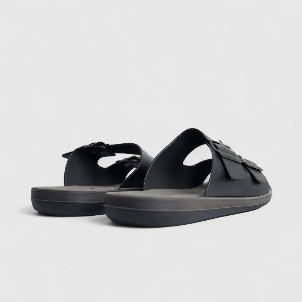 Inblu Men's Comfort Push In Sandal DA000027 Black AM23 - Image 3