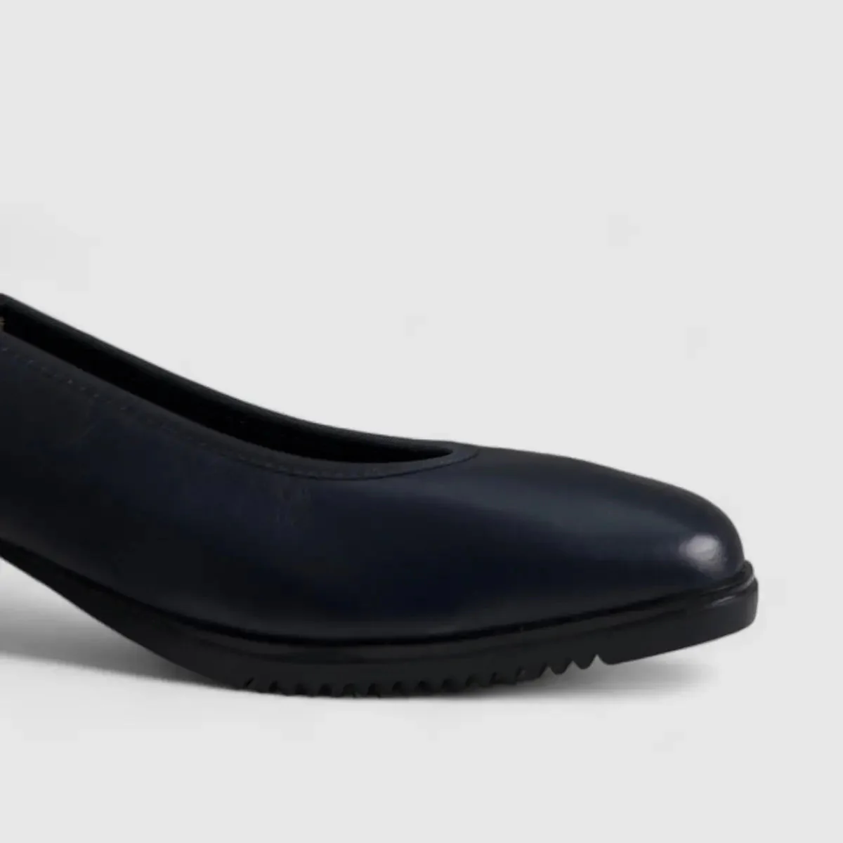 Isabella Comfort Block Heel Court Navy 01357/2 - Image 3