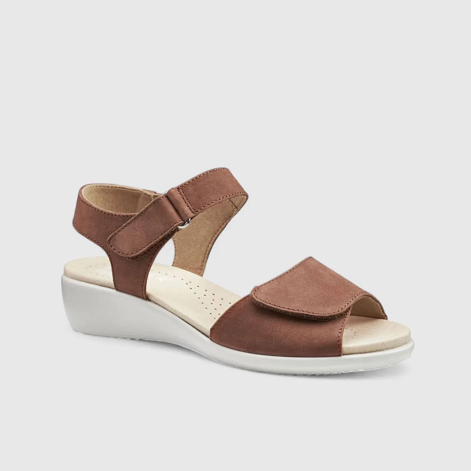 Iyla Comfort Leather Sandal Brown - Image 2