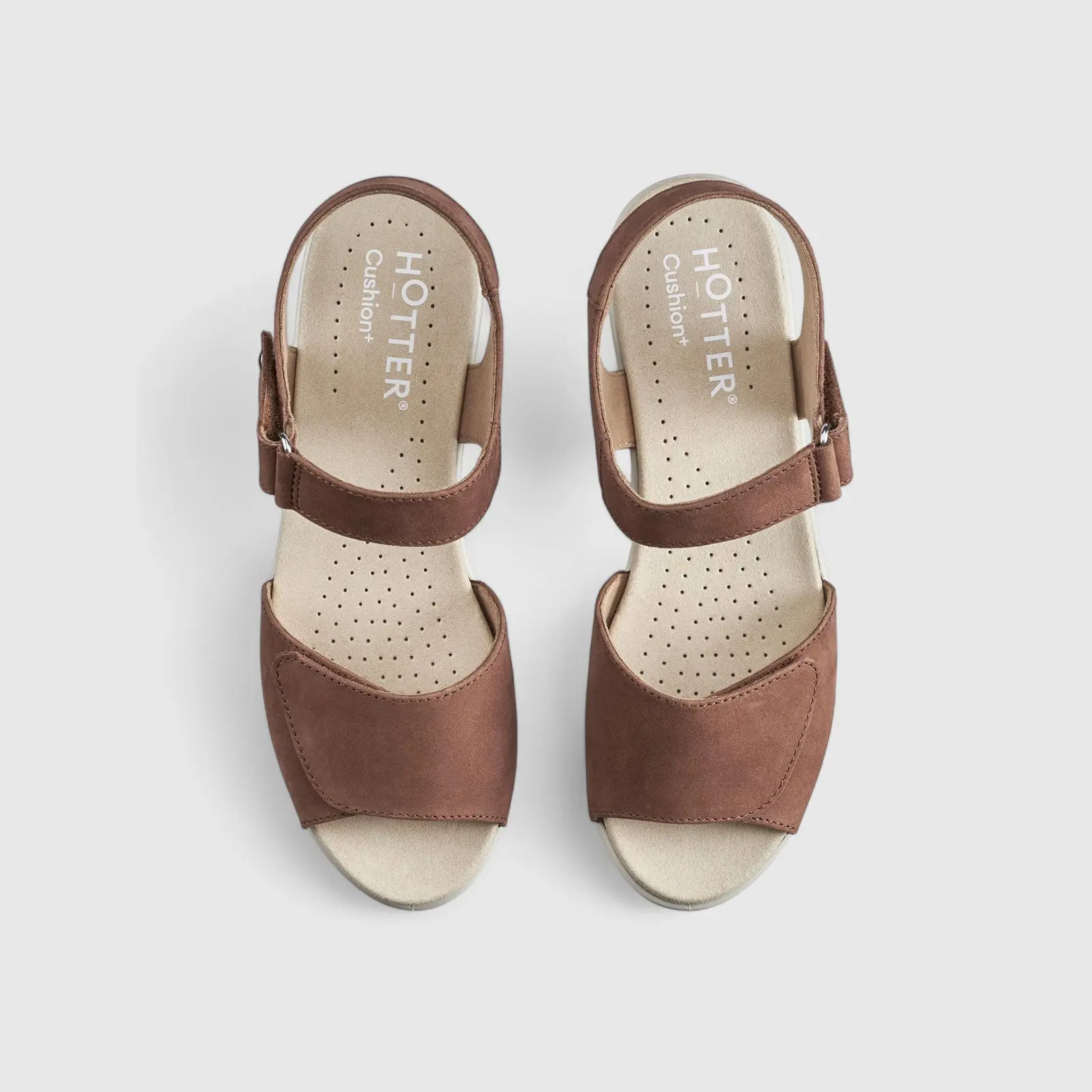 Iyla Comfort Leather Sandal Brown - Image 3
